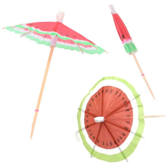 NIP 25x Cocktail Umbrella Parasol, 6 sets availabl - Picture 3 of 5